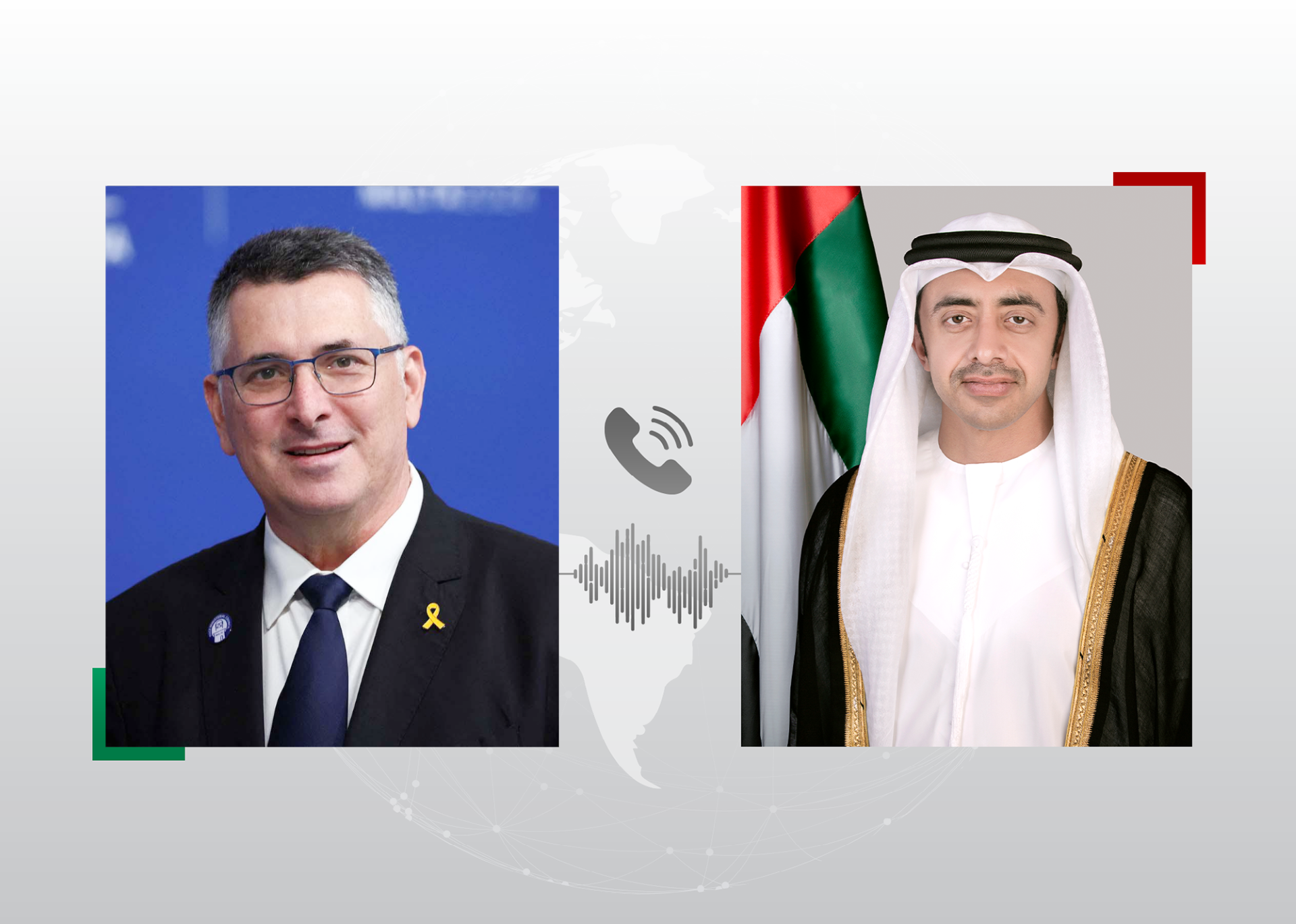 Phone call between Abdullah bin Zayed, Israeli Foreign Minister leads to urgent humanitarian food aid for civilians in Gaza